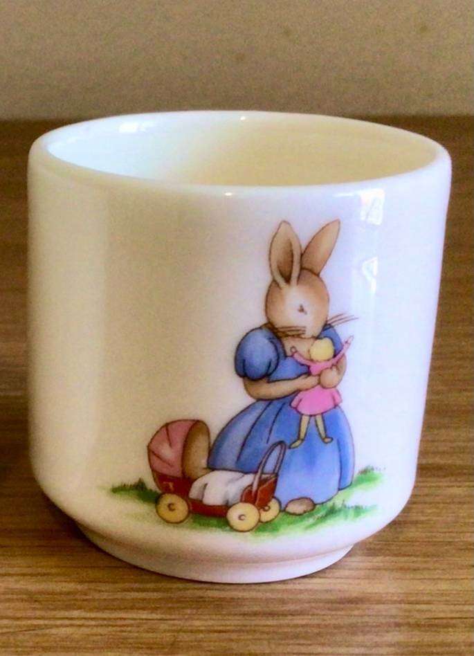 A Perfect Bunnykins Egg Cup by Royal Doulton