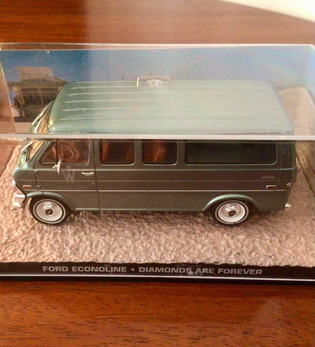 Rare - 007 James Bond Car Collection - Ford Econoline - Diamonds Are Forever