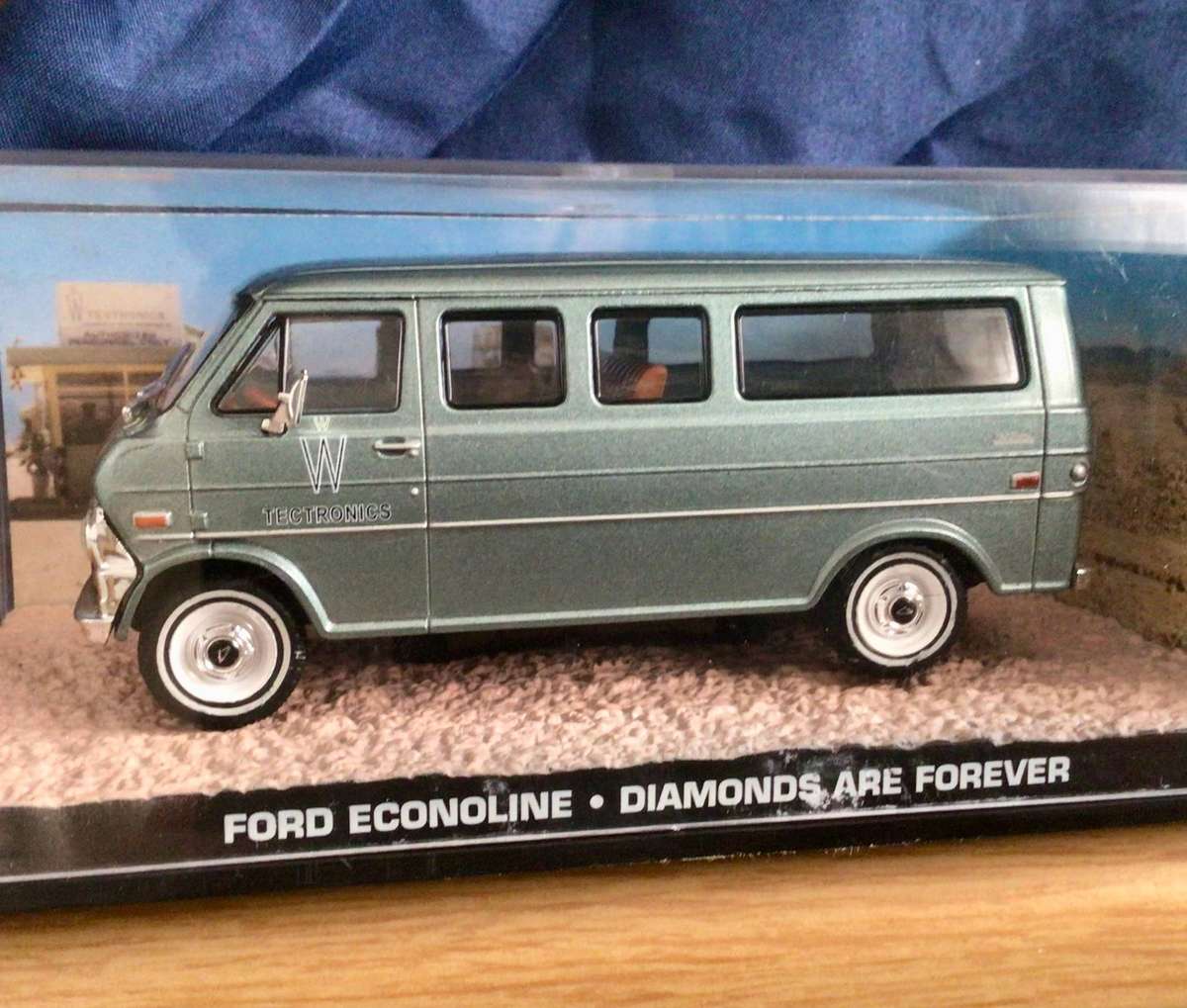 Rare - 007 James Bond Car Collection - Ford Econoline - Diamonds Are Forever
