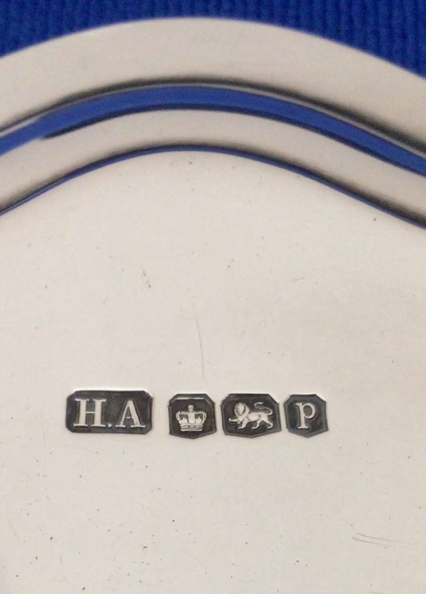 163 Grams Hallmarked Sterling Silver Sheffield 1932 Salver Card Tray!