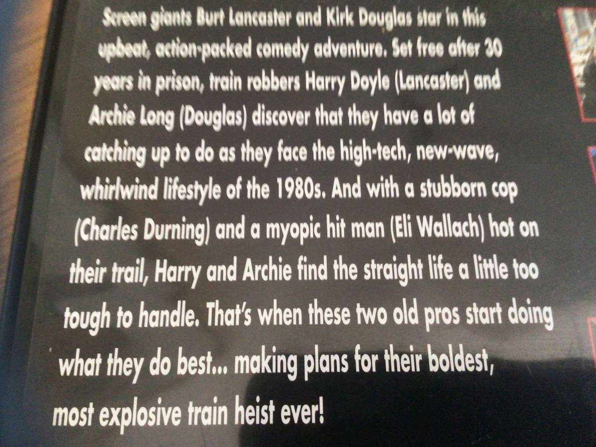 TOUGH GUYS DVD movie, Burt Lancaster, Kirk Douglas