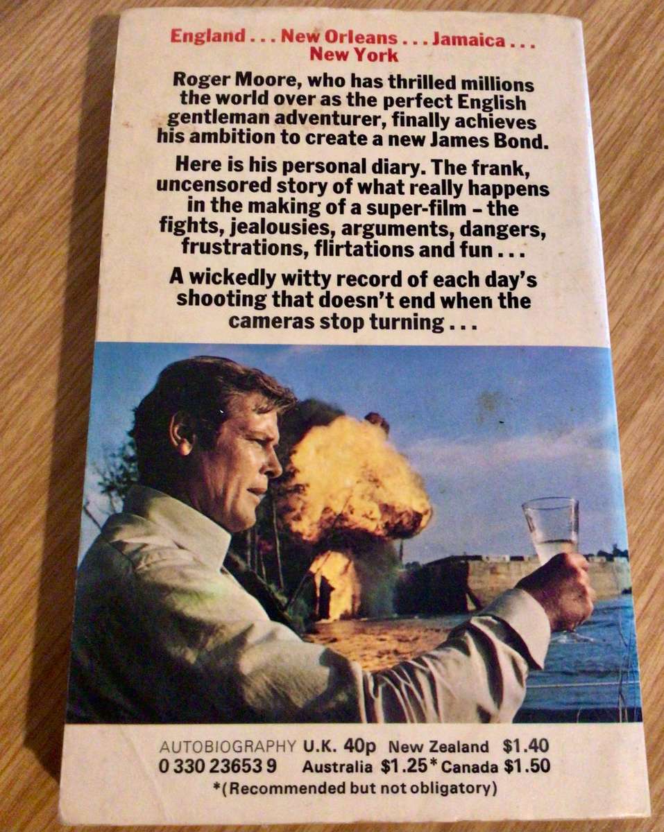 ROGER MOORES Own Account Of Filming Live And Let Die