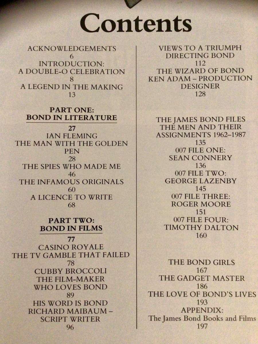 JAMES BOND A CELEBRATION By Peter Haining