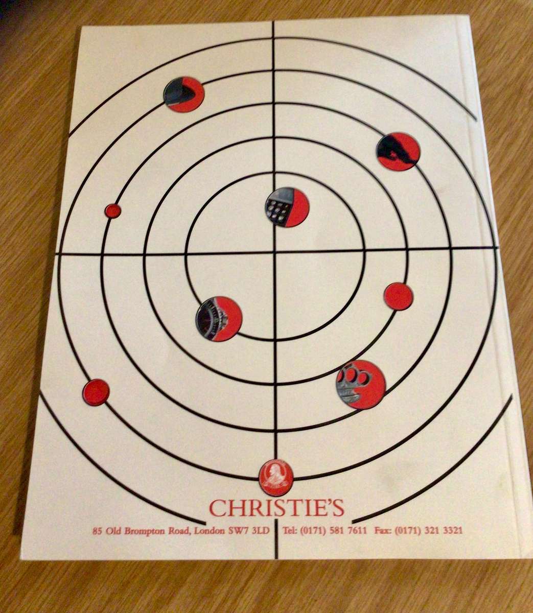 James Bond Movie Memorabilia Auction Catalogue Christies, Sept 1998