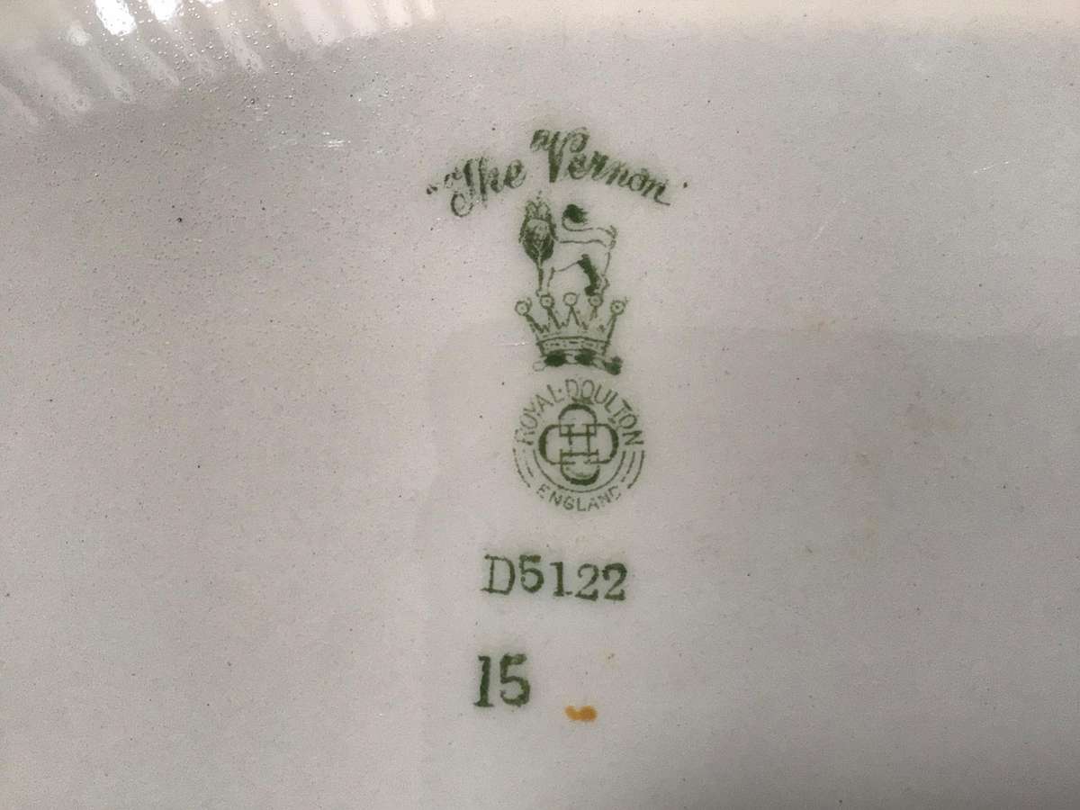 Large Vintage Royal Doulton Platter The Vernon