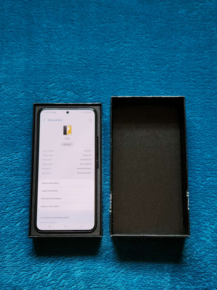 Samsung S22 256GB Dual Sim