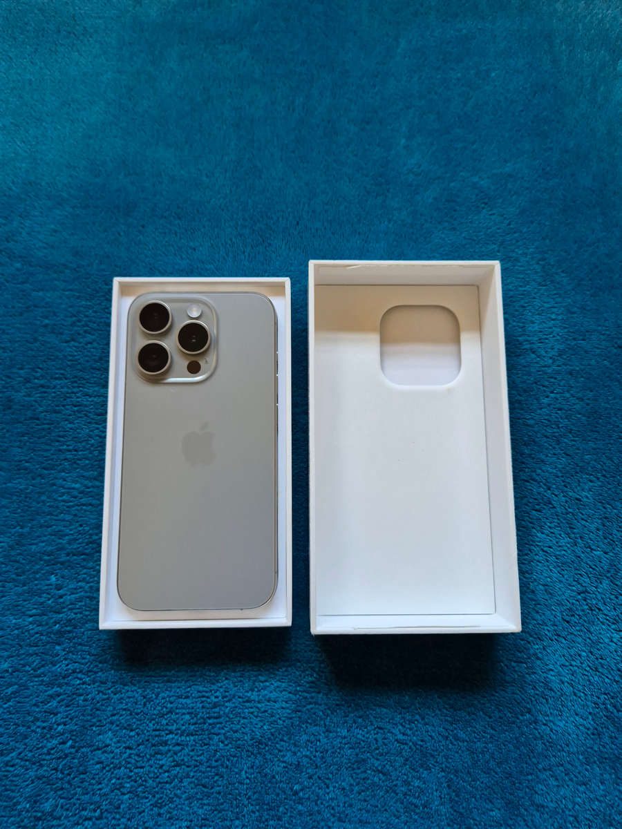 iPhone 15 Pro 128GB Natural Titanium