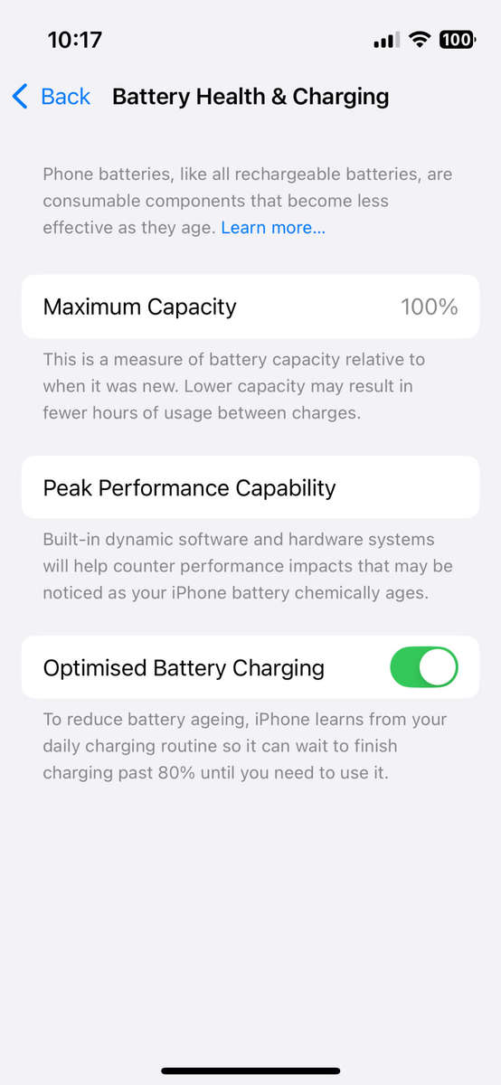 iPhone 13 mini 256GB (100% Battery Health)