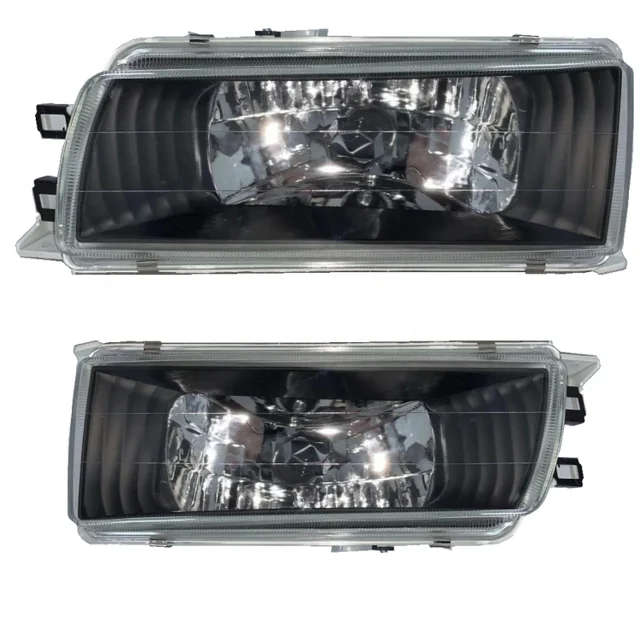 Toyota Corolla AE92 EE90 Headlight Set Black