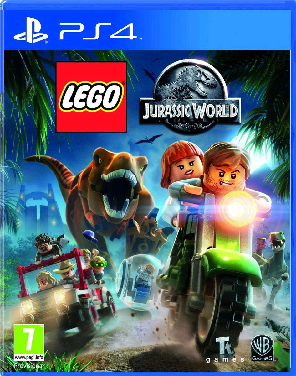 Lego Jurassic Park PS4 Game in good condition  (swadocop)