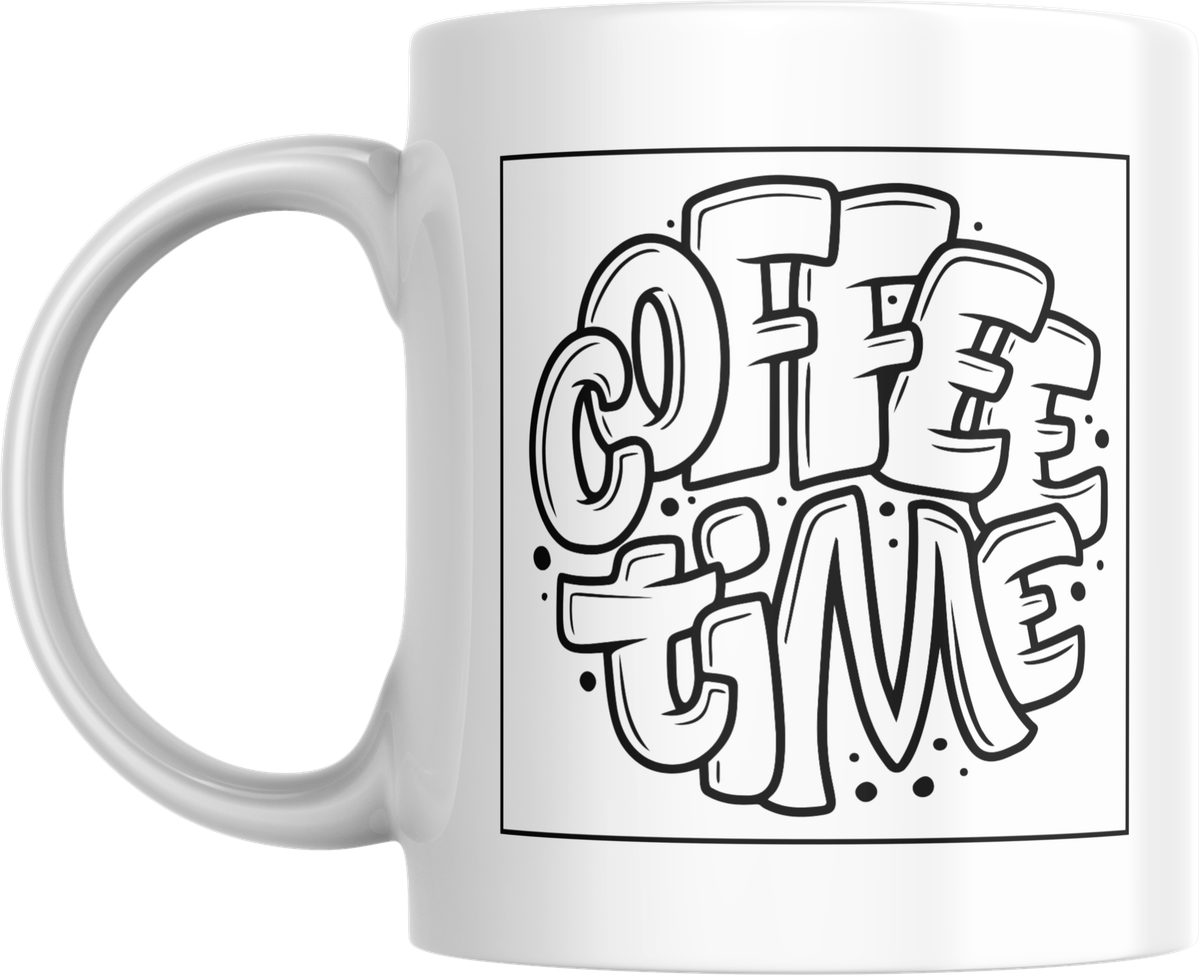 Printed Mug - Coffee Time