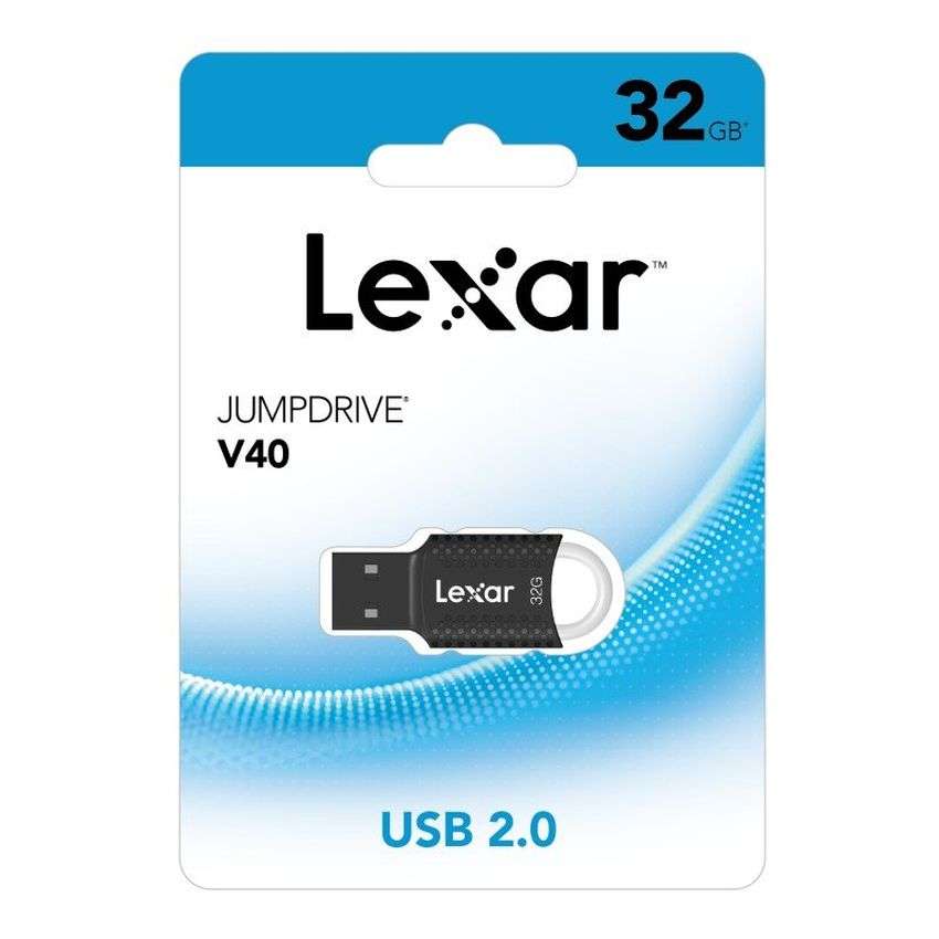 Lexar JumpDrive V40 32GB USB 2.0 Flash Drive