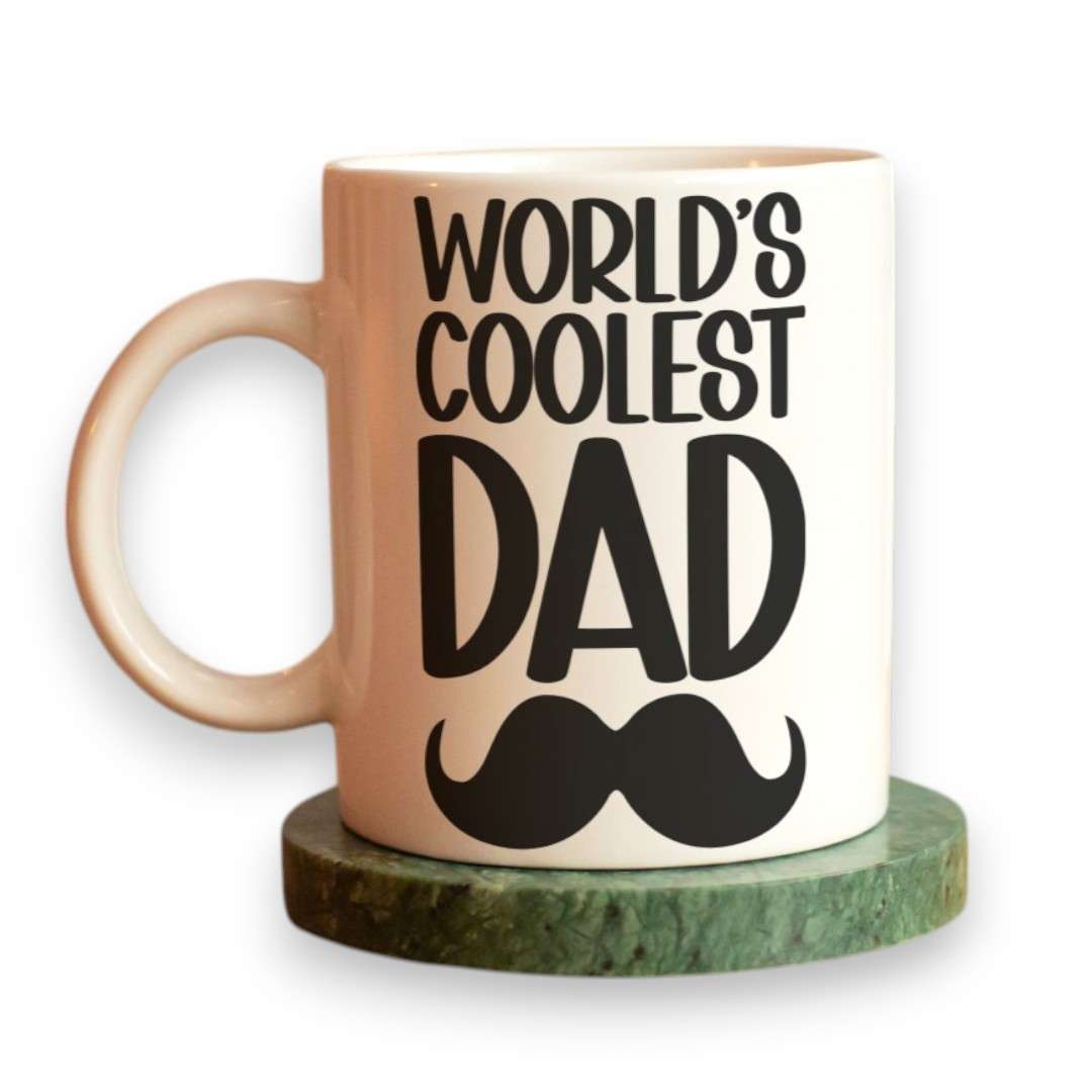 Printed Mug - World's coolest Dad