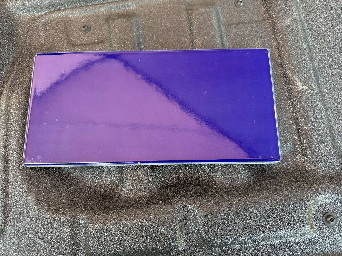 Box of FINA Approved Blue Rectangle Swimming Pool Tiles