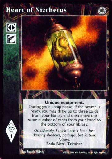 Heart of Nizchetus x1 Anthology I 2022 BCP V:TES VTES Vampire CCG