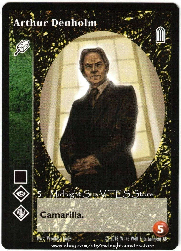 Arthur Denholm x1 Malkavian KoT VTES Jyhad
