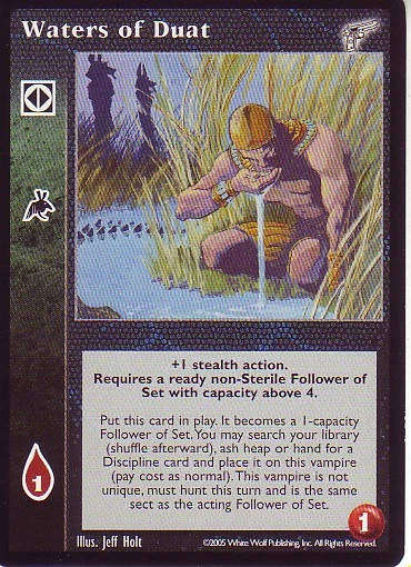 Waters of Duat x1 KMW VTES Jyhad