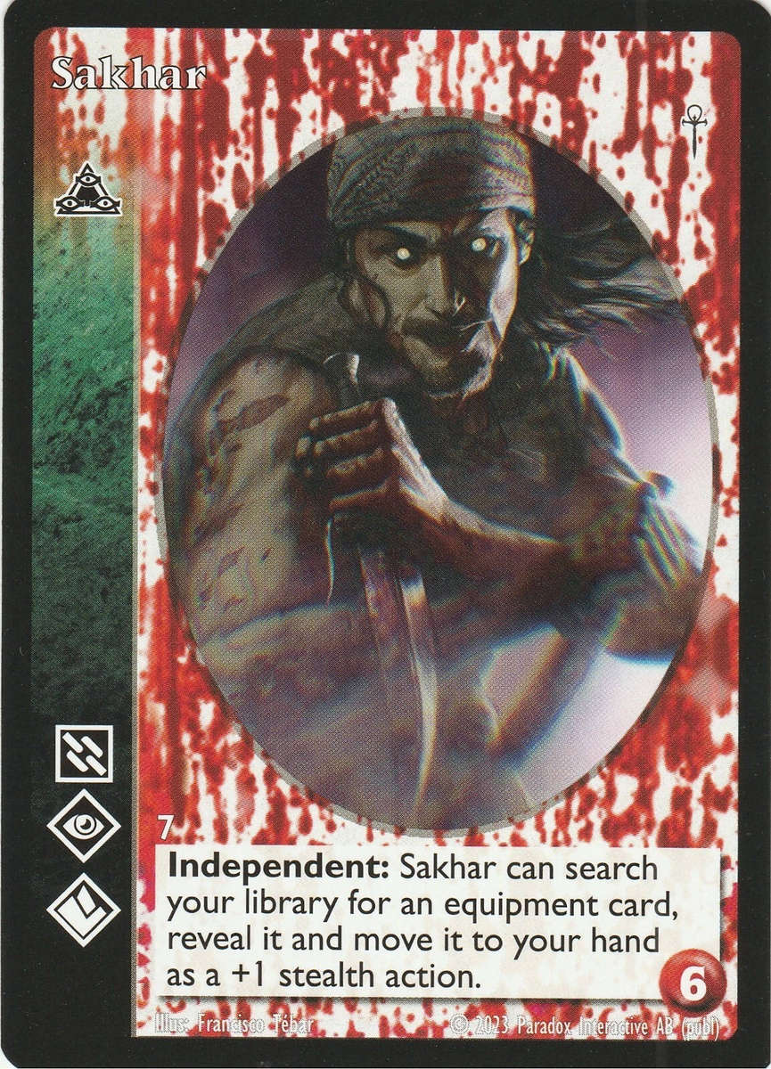 Sakhar x1 Salubri 5th Edition Jyhad VTES