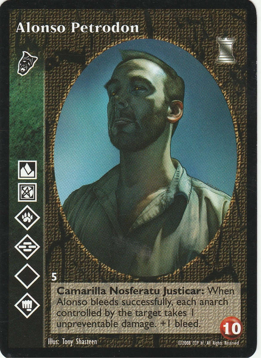 Alonso Petrodon x1 Nosferatu KoT VTES Jyhad