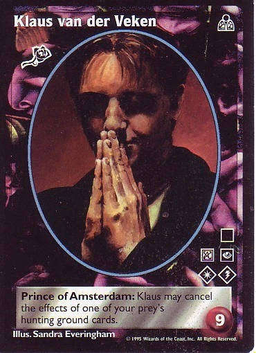 Klaus van der Veken x1 Toreador DS Jyhad VTES