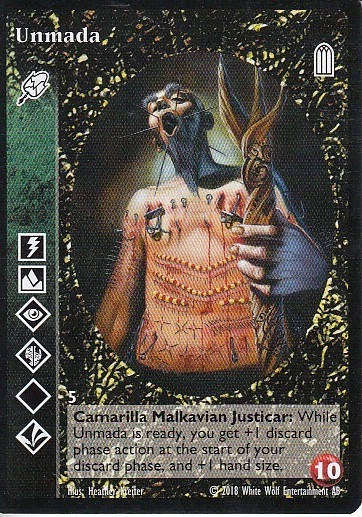 Unmada 1x Malkavian Keepers of Tradition V:TES VTES