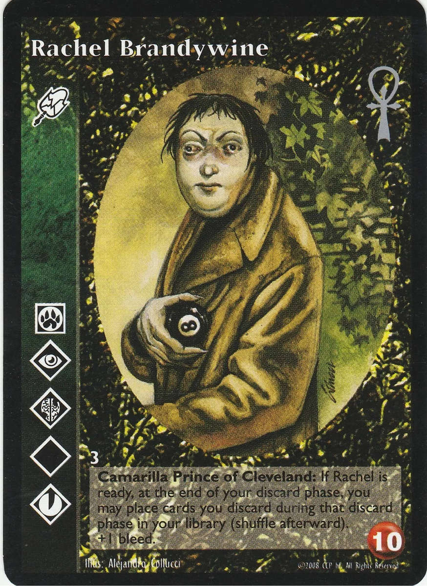 Rachel Brandywine x1 Malkavian CE VTES Jyhad