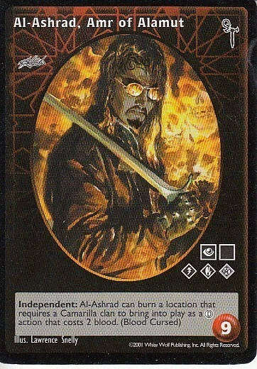 Al-Ashrad, Amr of Alamut x1 Assamite FN VTES Jyhad