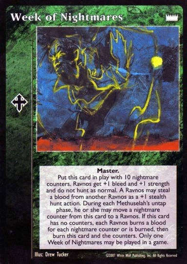 Week of Nightmares x1 5th Edition VTES Jyhad