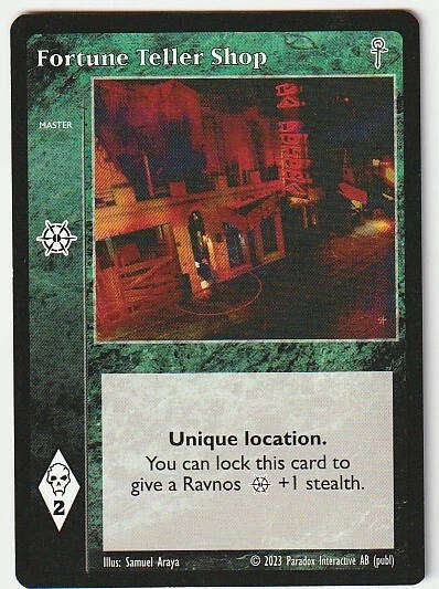 Fortune Teller Shop x1 5th Edition VTES Jyhad