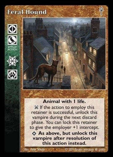Feral Hound x1 5th Edition Jyhad VTES