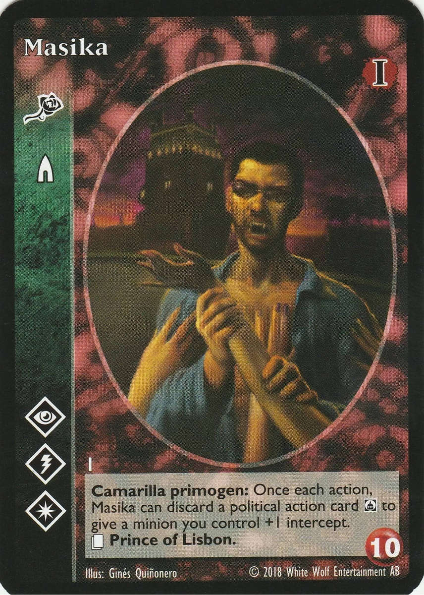 Masika Advanced ADV x1 Toreador Anthology Reprint VTES Jyhad