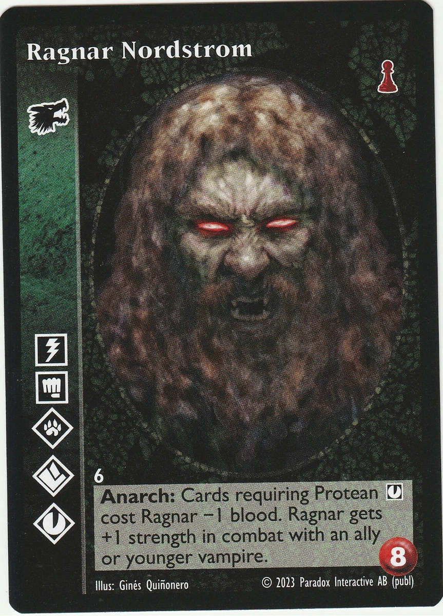 Ragnar Nordstrom x1 Gangrel New Blood Jyhad VTES