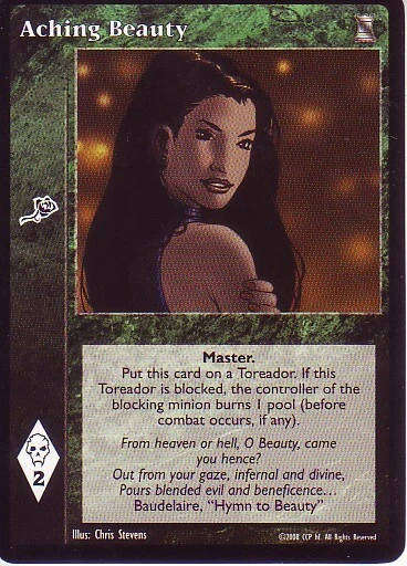 Aching Beauty x1 VTES Jyhad