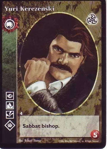 Yuri Kerezenski x1 Tzimisce 3rd Ed VTES Jyhad