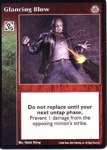 Glancing Blow x1 5th Edition Sabbat VTES Jyhad