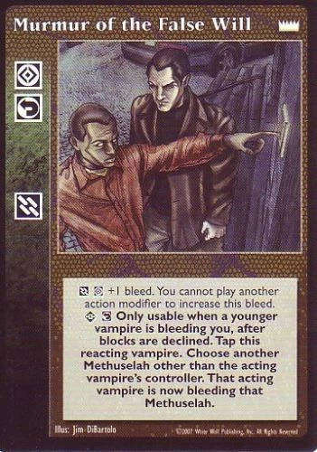 Murmur of the False Will x1 LotN KoT HttB VTES Jyhad