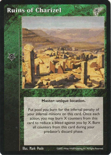 Ruins of Charizel x1 KMW Jyhad VTES