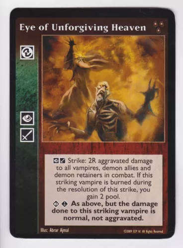 Eye of Unforgiving Heaven x1 LoB VTES Jyhad
