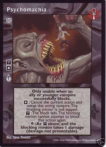 Psychomachia x1 KMW BL VTES Jyhad