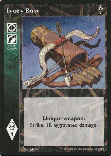 Ivory Bow x1 5th Edition VTES Jyhad