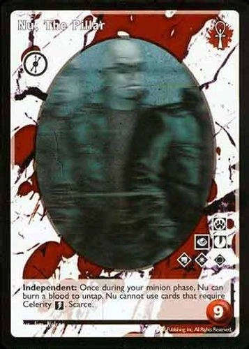 Nu, The Pillar x1 True Brujah BL VTES Jyhad PKP