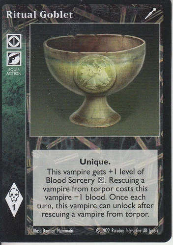 Ritual Goblet x1 The Fall of London V:TES VTES Vampire CCG