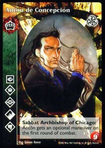 Anton de Concepcion x1 Lasombra 3rd Ed Jyhad VTES
