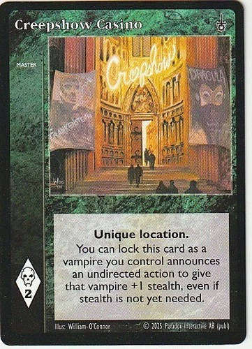 Creepshow Casino x1 5th Edition Sabbat VTES Jyhad