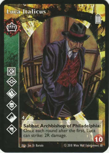 Gnaeus Aemilius Augustinus x1 Lasombra New Blood Jyhad VTES