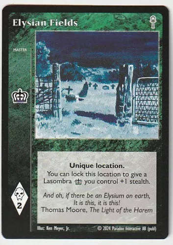 Elysian Fields x1 5th Edition VTES Jyhad