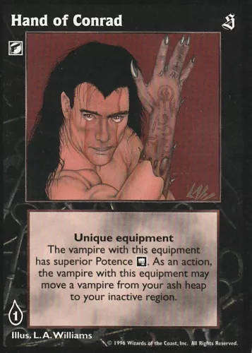 Hand of Conrad x1 SE VTES Jyhad ET