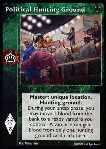 Political Hunting Ground x1 SE SW Jyhad VTES