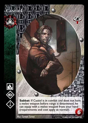 Castiel x1 Salubri antitribu Lost Kindred LK VTES Jyhad