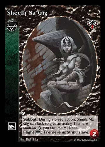 Sheela Na Gig x1 Gargoyle Lost Kindred LK VTES Jyhad